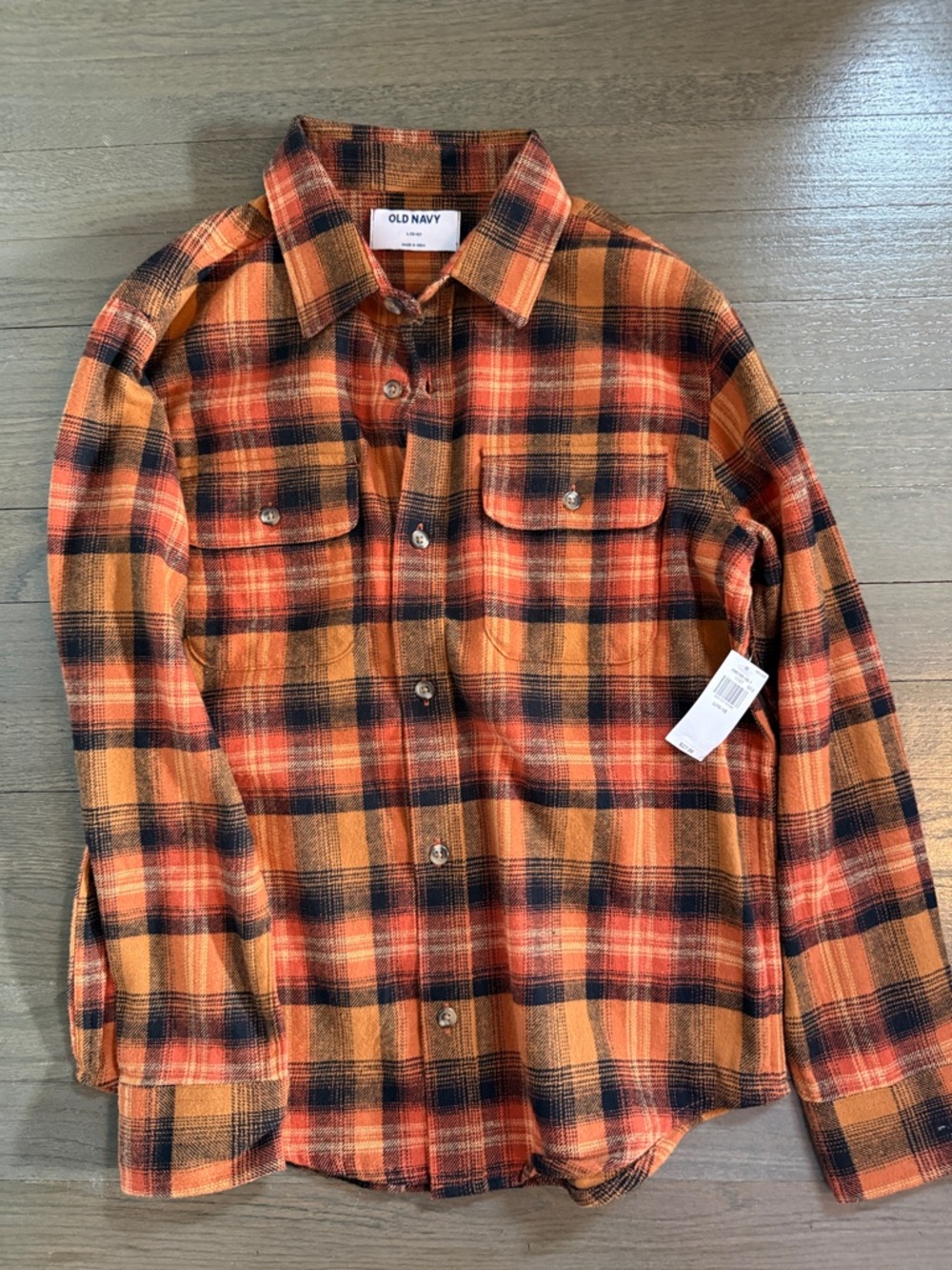 Boy’s Old Navy Flannel Shirt size L